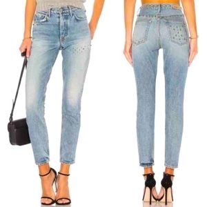 GRLFRND Karolina High Rise Studded